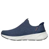Pánska rekreačná obuv SKECHERS Relaxed Fit Edgeride Commissioner Slip-Ins M navy orange · záber 3