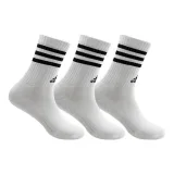 Ponožky ADIDAS 3S C SPW CRW 3P WHITE BLACK · záber 2