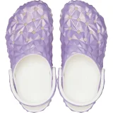Kroksy (rekreačná obuv) CROCS Classic Iridescent Geo Clog white · záber 3
