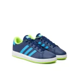 Chlapčenská rekreačná obuv ADIDAS Grand Court 2.0 dark blue blue rush lucid lemon · záber 2
