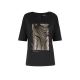 Dámske tričko s krátkym rukávom VOLCANO FEST-700-BLACK · záber 4