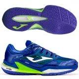 Pánska halová obuv JOMA Slam 2404 M royal blue green · záber 2