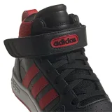 Chlapčenská rekreačná obuv ADIDAS Postmove Mid core black vivid red cloud white · záber 5