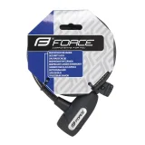 Zámok na bicykel FORCE F LUX SPIRAL 1500 10 HOLDER · záber 2