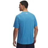 Pánske tréningové tričko s krátkym rukávom UNDER ARMOUR UA Tech Textured SS-BLU · záber 2
