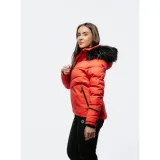 Dámska lyžiarska bunda s kapucňou BLIZZARD W2W Ski Jacket Lavarone, hot coral · záber 4