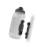 Fľaša na bicykel FIDLOCK set láhve s držákem BOTTLE TWIST 750 ml Transparent Black · záber 1