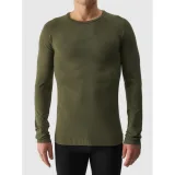 Pánske termo tričko s dlhým rukávom 4F SEAMLESS UNDERWEAR-WAW24USEAM172-43S-KHAKI · záber 3