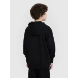 Chlapčenská mikina so zipsom 4F JUNIOR SWEATSHIRT-JWSS25TSWSM1522-20S-BLACK · záber 3