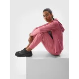 Dámska zateplená tréningová mikina so zipsom 4F SWEATSHIRT FNK-WAW24TFSWF406-53S-DARK PINK · záber 5
