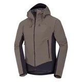 Pánska turistická softshellová bunda NORTHFINDER CIRO-550blackdarkgreen · záber 1