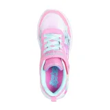 Dievčenská rekreačná obuv SKECHERS S Lights Unicorn Wishful Magic K pink turquoise · záber 4