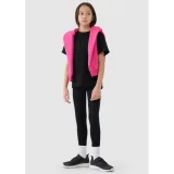 Dievčenské tričko s krátkym rukávom 4F JUNIOR TSHIRT F2333-20S-DEEP BLACK · záber 4