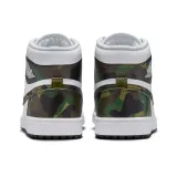 Pánska vychádzková obuv NIKE Golf Air Jordan 1 High Golf white legion green black · záber 5