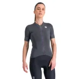 Dámsky cyklistický dres s krátkym rukávom SPORTFUL Monocrom w jersey, anthracite · záber 1