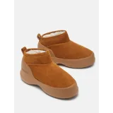 Nízke zimné topánky MOON BOOT MB LUNA LOW BOOT SUEDE-M008 COGNAC · záber 2