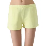 Dievčenské teplákové kraťasy 4F JUNIOR SHORTS CAS-4FJWSS24TSHOF280-72S-LEMON · záber 1