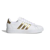 Dámska rekreačná obuv ADIDAS Grand Court 2.0 cloud white cloud white matte gold · záber 1