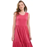 Dámske šaty VOLCANO G-NILA-401-PINK · záber 3
