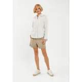 Dámska košeľa s dlhým rukávom VOLCANO LAUREL-100-WHITE · záber 5
