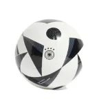 Futbalová lopta ADIDAS EC24 CLB DFB WHITE BLACK DKGREY · záber 1