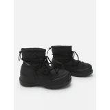 Členkové zimné topánky MOON BOOT MB MEZZALUNA QUILTED MID WP-N001 BLACK · záber 2