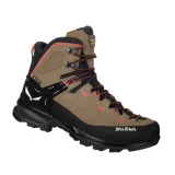 Dámska členková turistická obuv SALEWA MTN Trainer 2 Mid GTX Boot W bungee cord black · záber 1