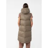 Dámska vesta 4F VEST-AW23TVESF074-82S-LIGHT BROWN · záber 3