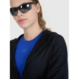 Dámska tréningová mikina so zipsom 4F SWEATSHIRT FNK F486-20S-DEEP BLACK · záber 2