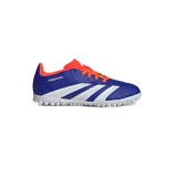 Chlapčenské futbalové kopačky turfy ADIDAS Predator Club K TF lucid blue cloud white solar red · záber 2