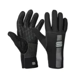 Cyklistické rukavice SPORTFUL Neoprene gloves, black · záber 1