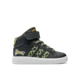 Chlapčenská rekreačná obuv ADIDAS Grand Court Mid Lion King K carbon green · záber 1
