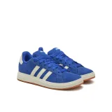 Chlapčenská vychádzková obuv ADIDAS Grand Court 00s Jr semi lucid blue off white gum · záber 2