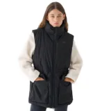 Dámska vesta 4F VEST JACKET-WAW24TVJAF135-20S-DEEP BLACK · záber 1