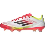 Pánske futbalové kopačky outdoorové ADIDAS F50 Pro M FG cloud white core black solar yellow · záber 3