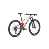 Horský bicykel MONDRAKER F-Podium Carbon R, bunker grey flame red vortex grey · záber 3