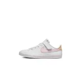 Dievčenská rekreačná obuv NIKE Court Legacy Ks white pink foam honeydew · záber 2
