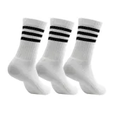 Ponožky ADIDAS 3S C SPW CRW 3P WHITE BLACK · záber 3