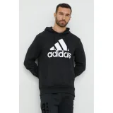 Pánska mikina s kapucňou ADIDAS M BL FT HD-IC9363-Black · záber 2