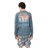 Pánske tričko s dlhým rukávom 4F LONGSLEEVE-4FWSS24TLONM246-22S-ANTHRACITE · záber 3