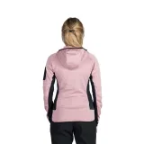 Dámska turistická mikina so zipsom NORTHFINDER COLEEN-521roseblack · záber 3