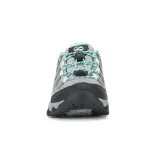Dievčenská nízka turistická obuv TREZETA Thunder WP Jr grey green · záber 3