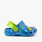 Chlapčenské kroksy (rekreačná obuv) COQUI Little Frog + Amulet K royal lime dino · záber 2