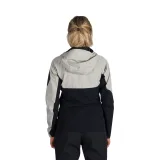 Dámska turistická softshellová bunda NORTHFINDER JANELL-807lightgreenblack · záber 3