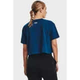 Dámske tréningové tričko s krátkym rukávom UNDER ARMOUR UA COLLEGIATE CREST CROP SS -BLU · záber 3