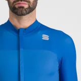 Pánsky cyklistický dres s dlhým rukávom SPORTFUL Bodyfit pro jersey, blue denim galaxy blue · záber 5
