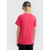 Dievčenské tričko s krátkym rukávom 4F JUNIOR TSHIRT F2326-55S-HOT PINK · záber 3