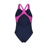 Dámske plavecké jednodielne plavky ARENA WOMENS BRIGHT GLARE SWIMSUIT V BACK · záber 2