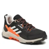 Pánska nízka turistická obuv ADIDAS Terrex AX4 core black wonder silver impact orange · záber 1