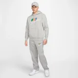 Pánska mikina s kapucňou NIKE M NK CLUB BB HDY FUTURA BLOCK-063 DK GREY HEATHER SMOKE GRY · záber 4